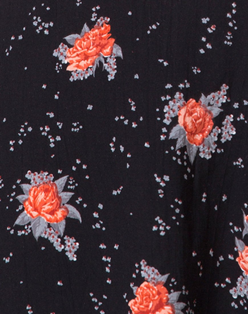 Imagen de Roppan Slip Dress in Midnight Rose