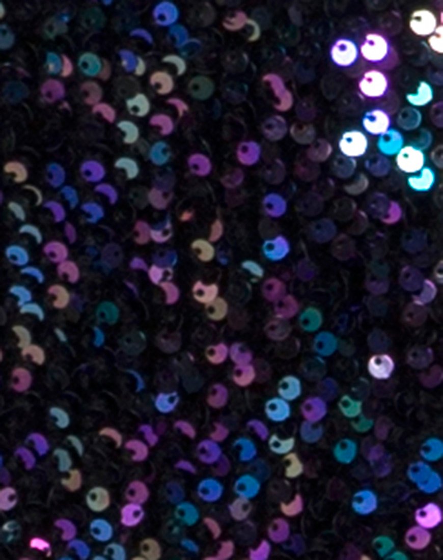 Imagen de Ruby Rose Bodycon Dress in Petrol Sequin