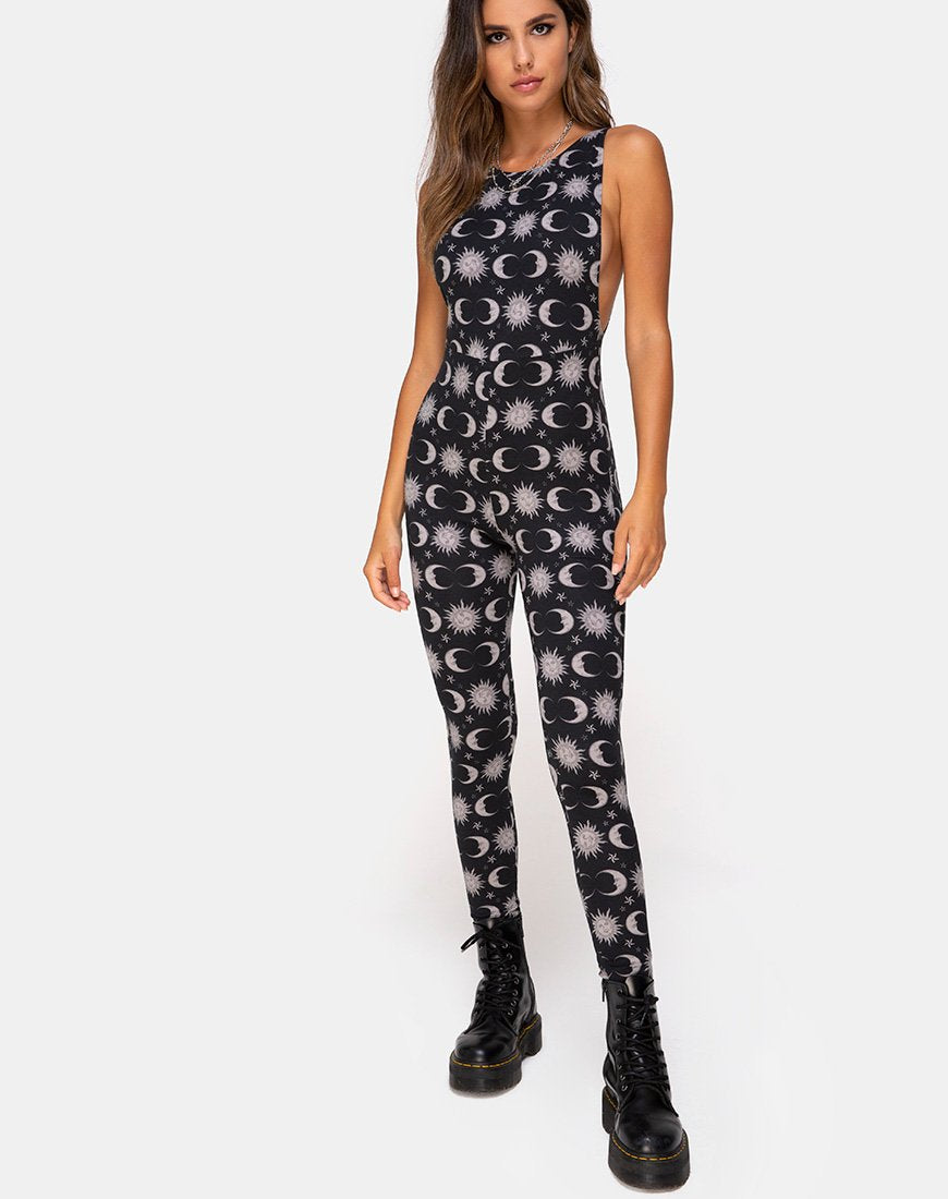 Imagen de Ruika Unitard en Moonlight Negro