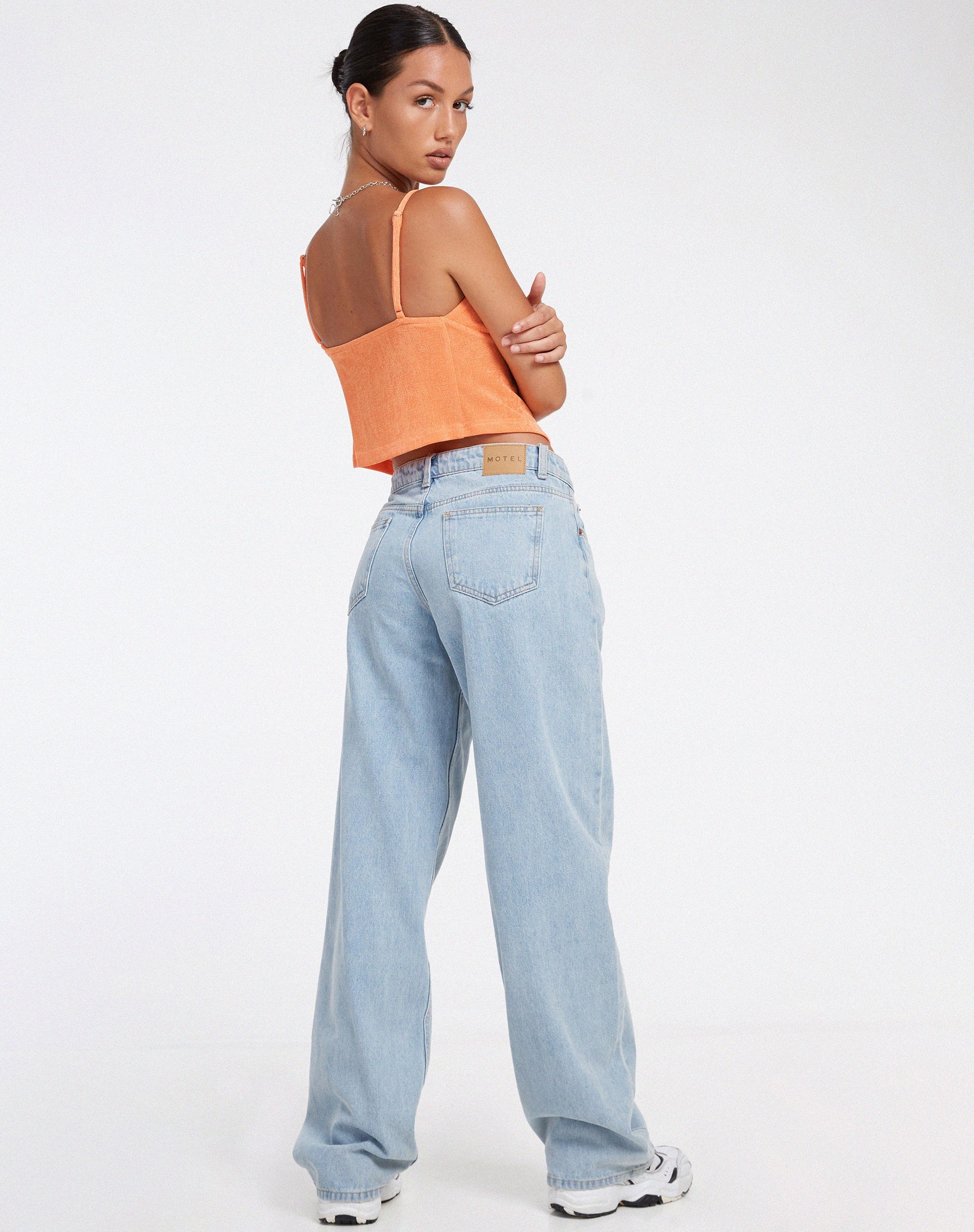 imagen de Rumak Top en Crepe Soft Naranja