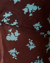 Femme Floral Azul y Marrón