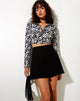 Imagen de Ryals Crop Top en 90s Zebra