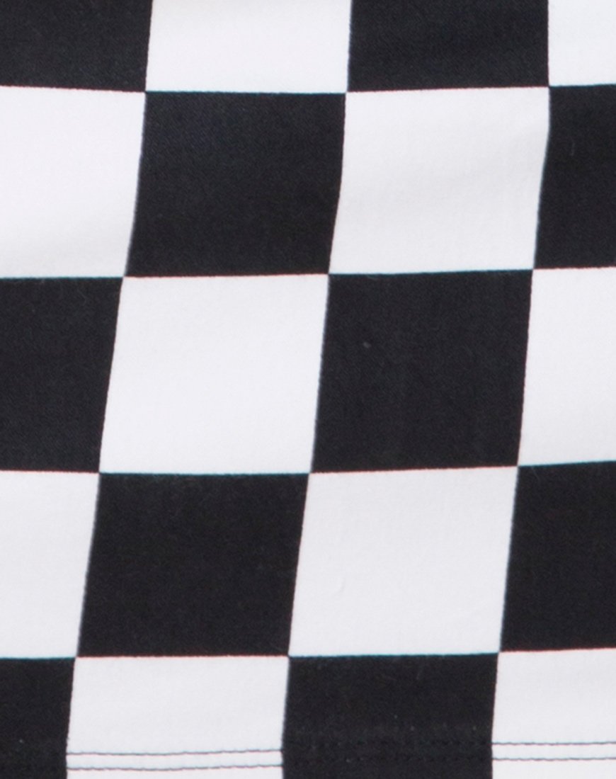 Imagen de Saffy Bodycon Skirt in Checker Board Medium