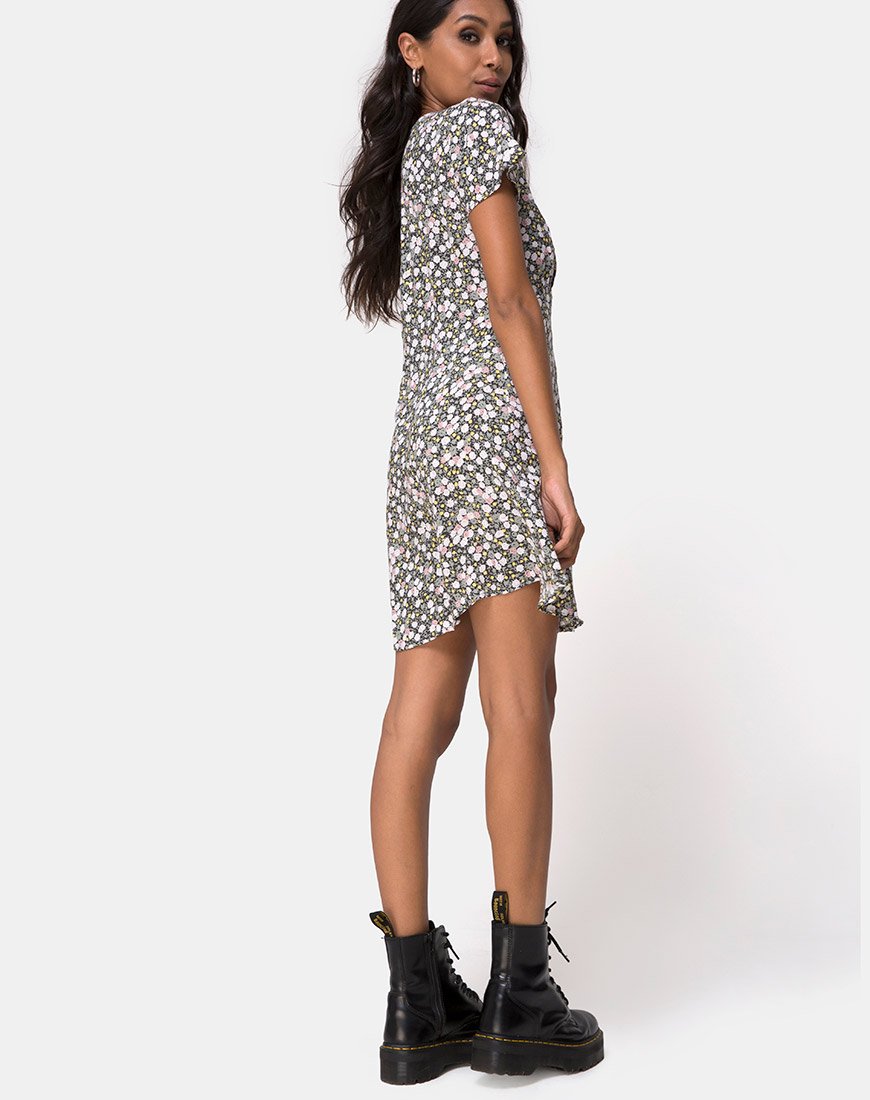 Imagen de Sahara Tea Dress in Floral Field Olive