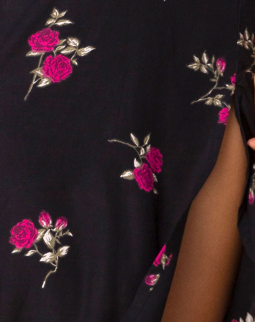 Imagen de la falda Saika en rosa grunge