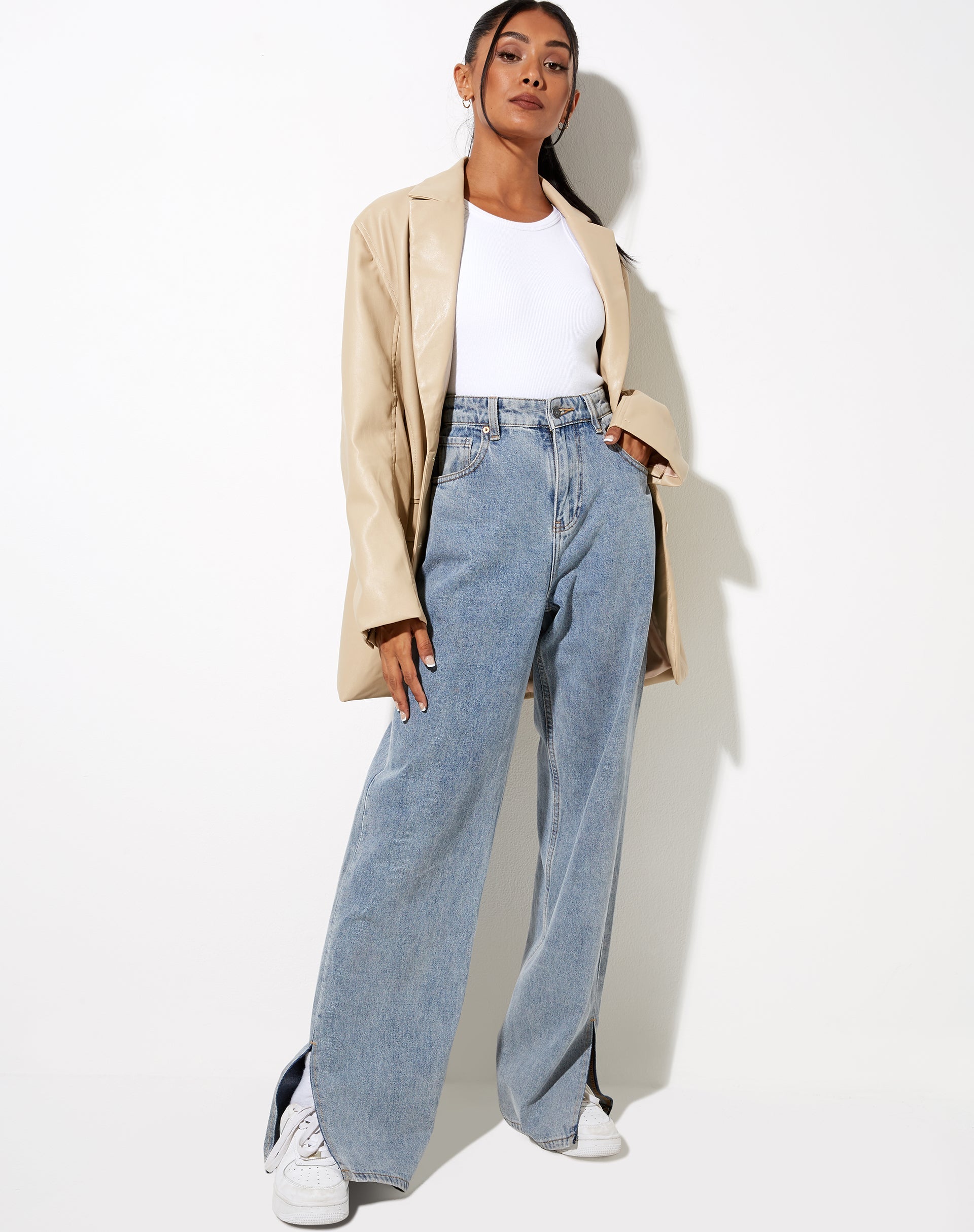 Imagen de Saken Blazer en Buttermilk