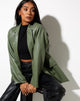 Imagen de Saken Blazer en verde Pu