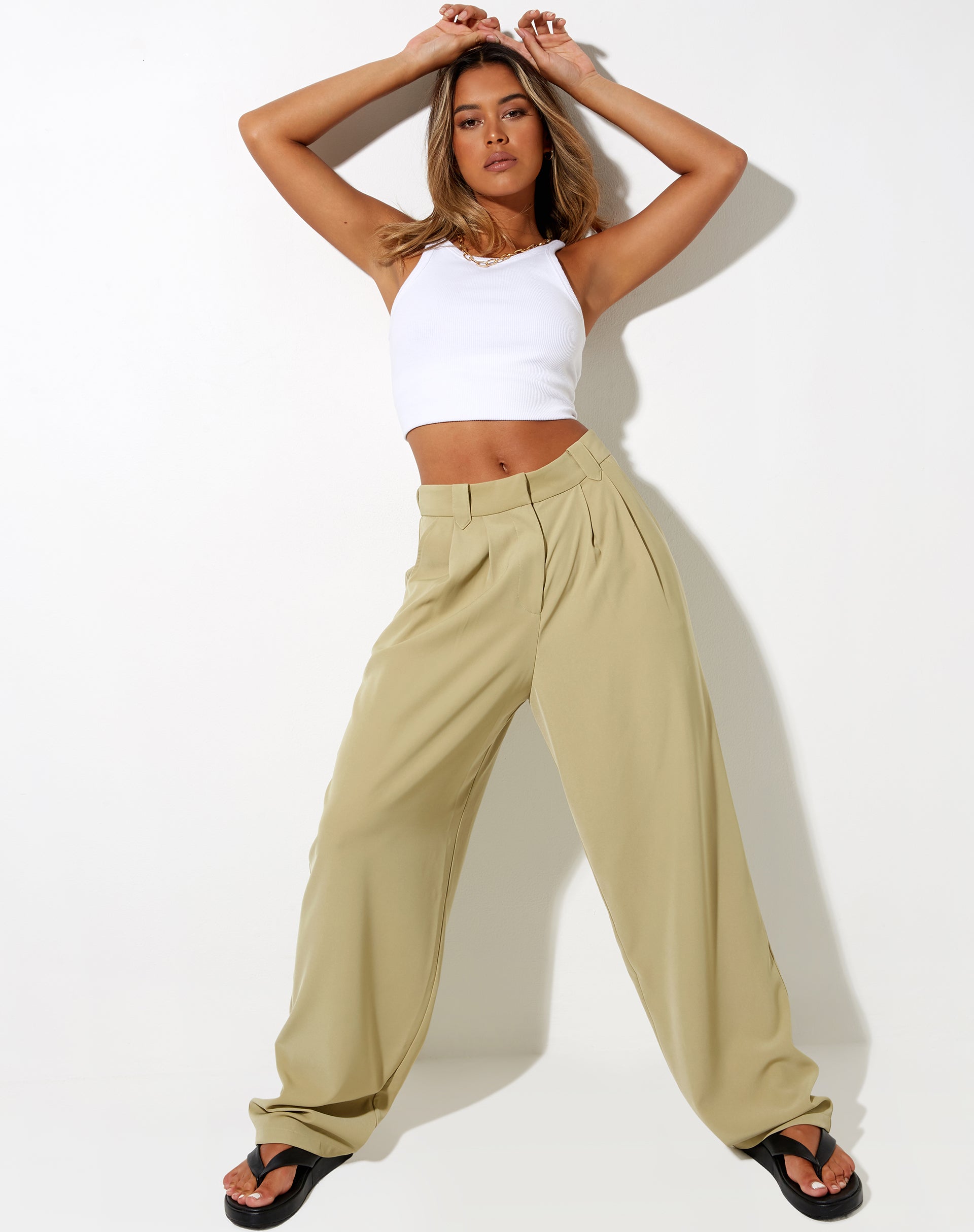Imagen del pantalón Sakila verde