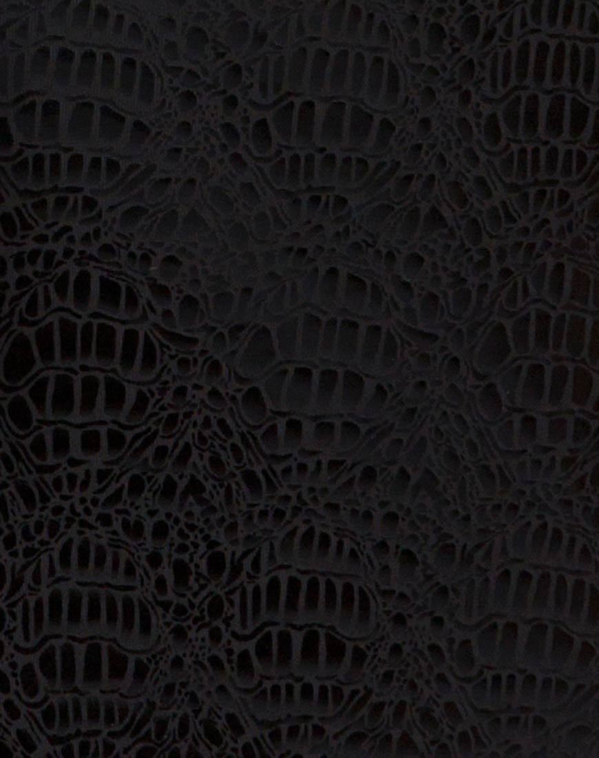 Imagen de Saleh Vestido de serpiente Negro