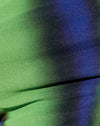 Verde y azul solarizados
