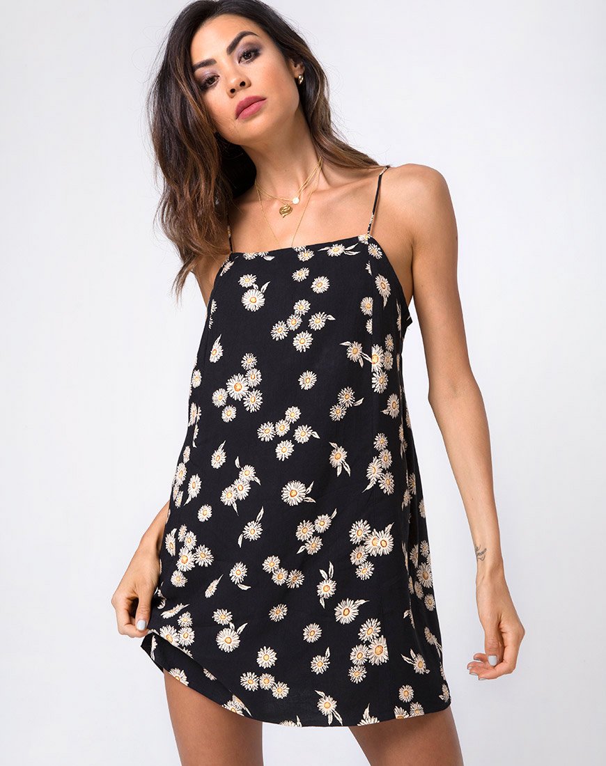 Imagen de Salista Slip Dress in Grunge Daisy Floral
