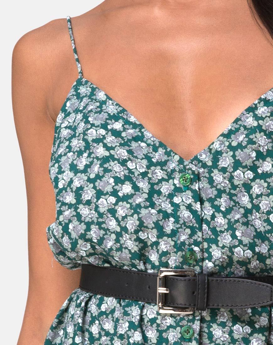 Imagen de Sanna Slip Dress in Floral Bloom Verde