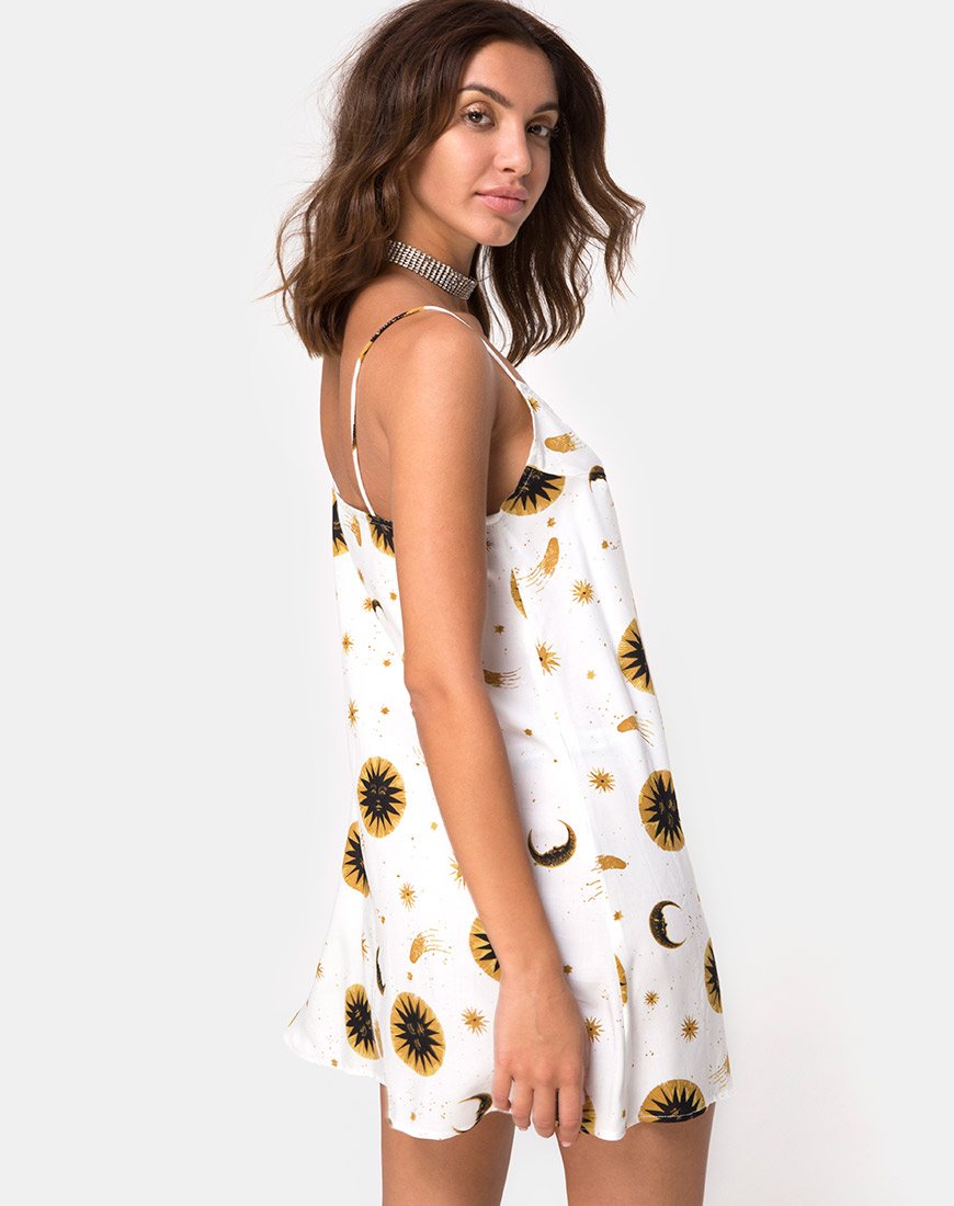 Imagen de Sanna Slip Dress in Celestial Cream