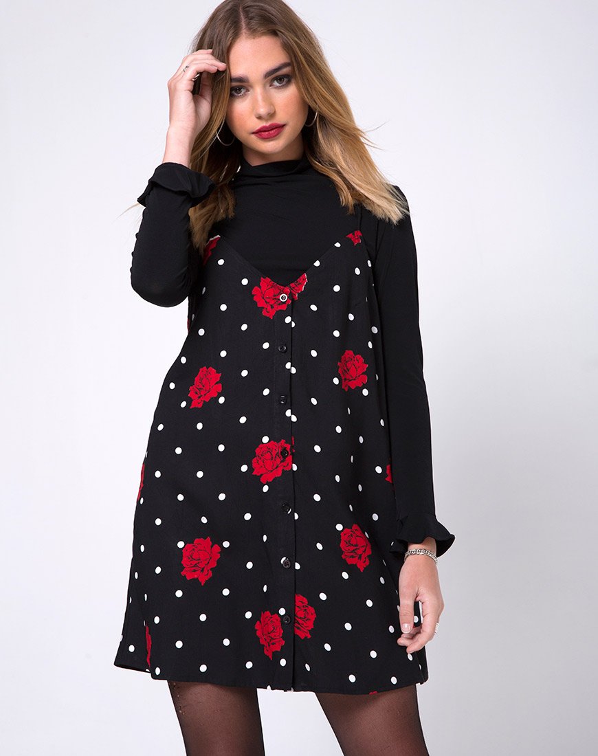 Vestido Sanna en rosa cubano
