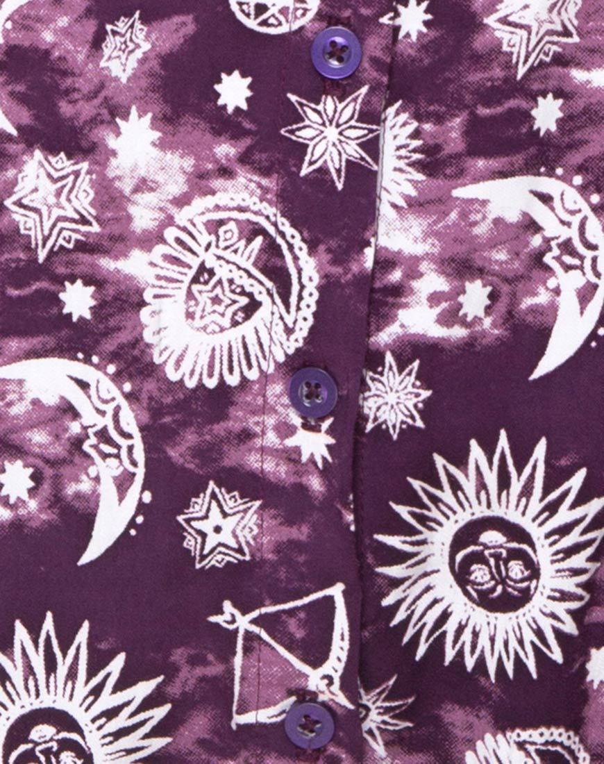 Imagen de Sanna Slip Dress in Purple Zodiac