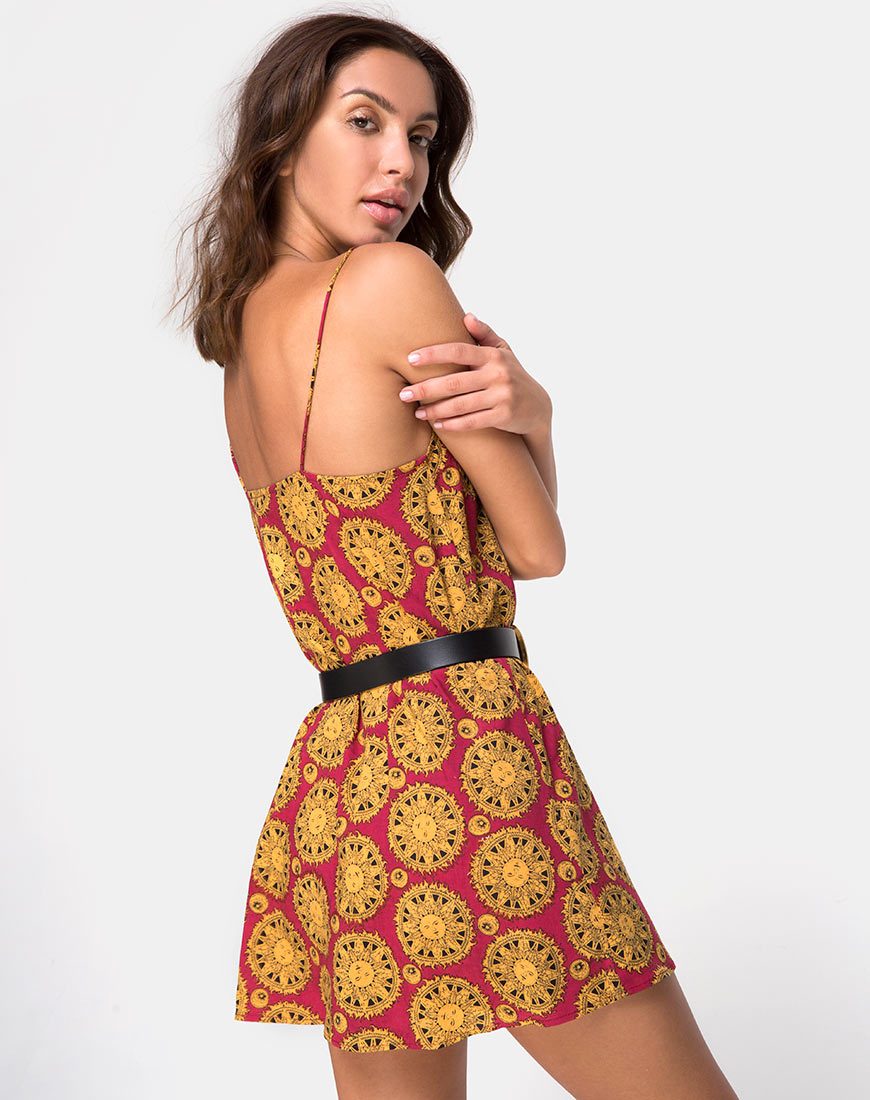 Vestido Sanna en reloj de sol