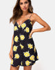 Imagen de Sanna Slip Dress in Sunny Days Negro