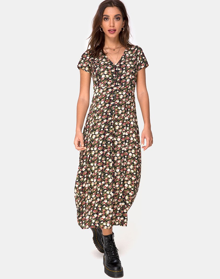 Imagen del vestido Sanrin Midi Dress in Courtney Floral