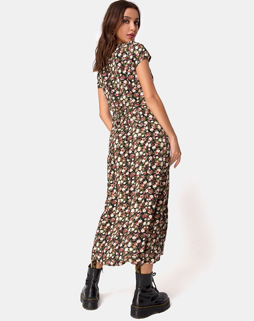 Imagen del vestido Sanrin Midi Dress in Courtney Floral