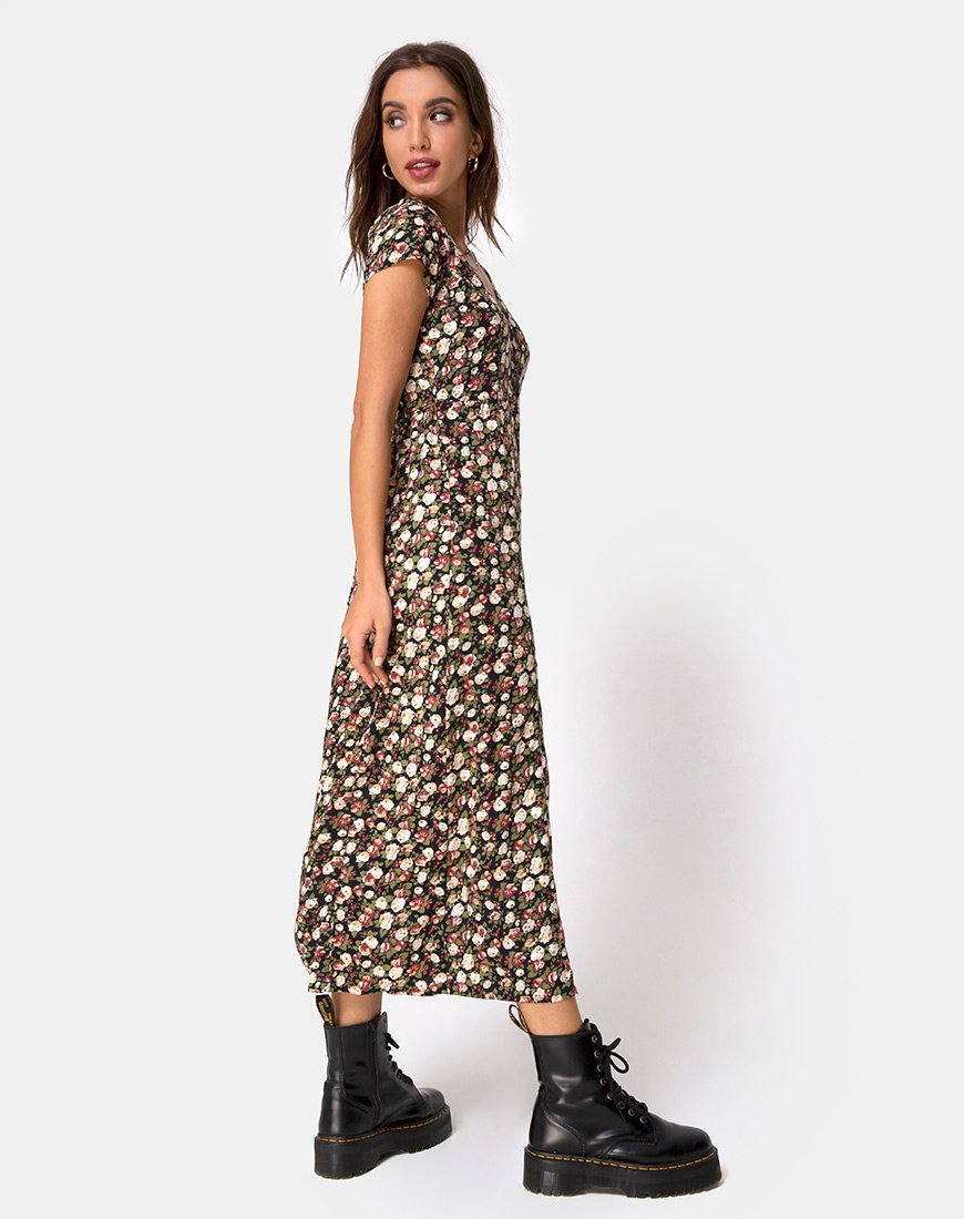 Imagen del vestido Sanrin Midi Dress in Courtney Floral