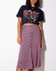 Imagen de Sanya Falda Midi en Floral Fun Pink