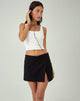 imagen de la minifalda MOTEL X JACQUIE Sarko en negro