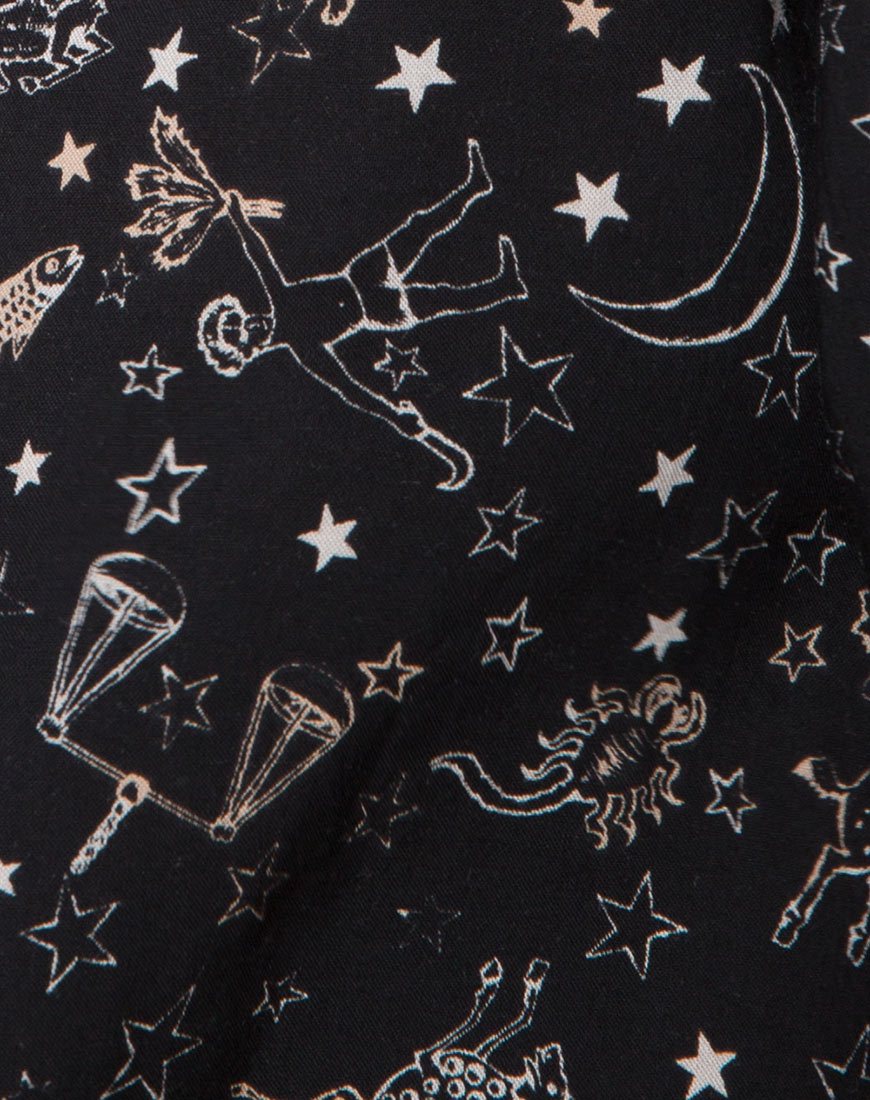 Imagen del vestido Sasena Swing en negro astro
