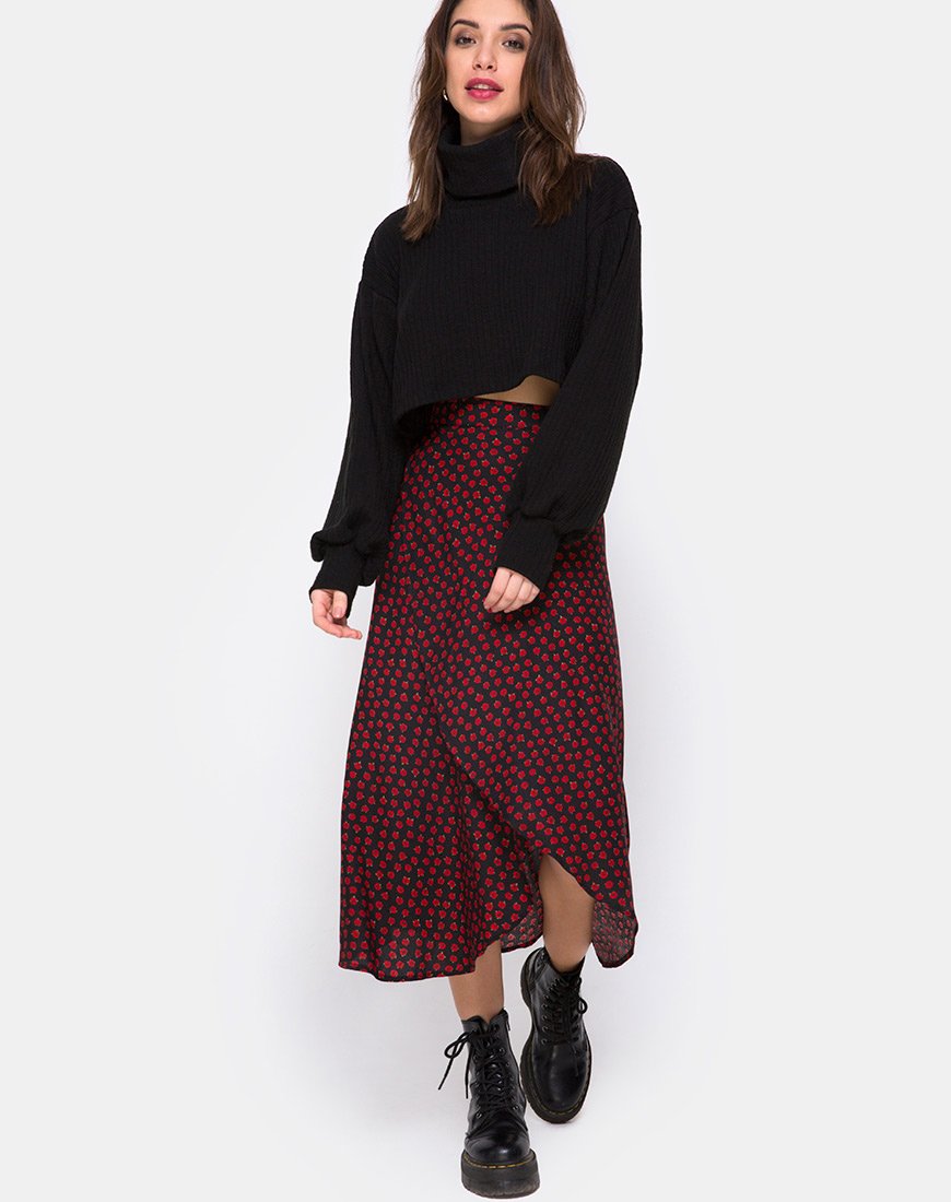 Imagen de Satha Falda en Dotty Rose Negro