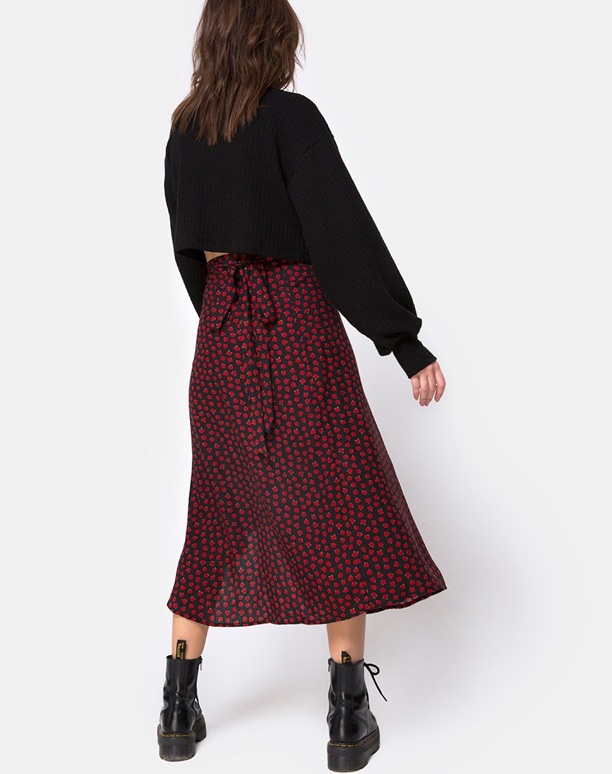 Imagen de Satha Falda en Dotty Rose Negro