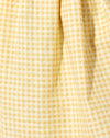 Lemon Gingham Amarillo
