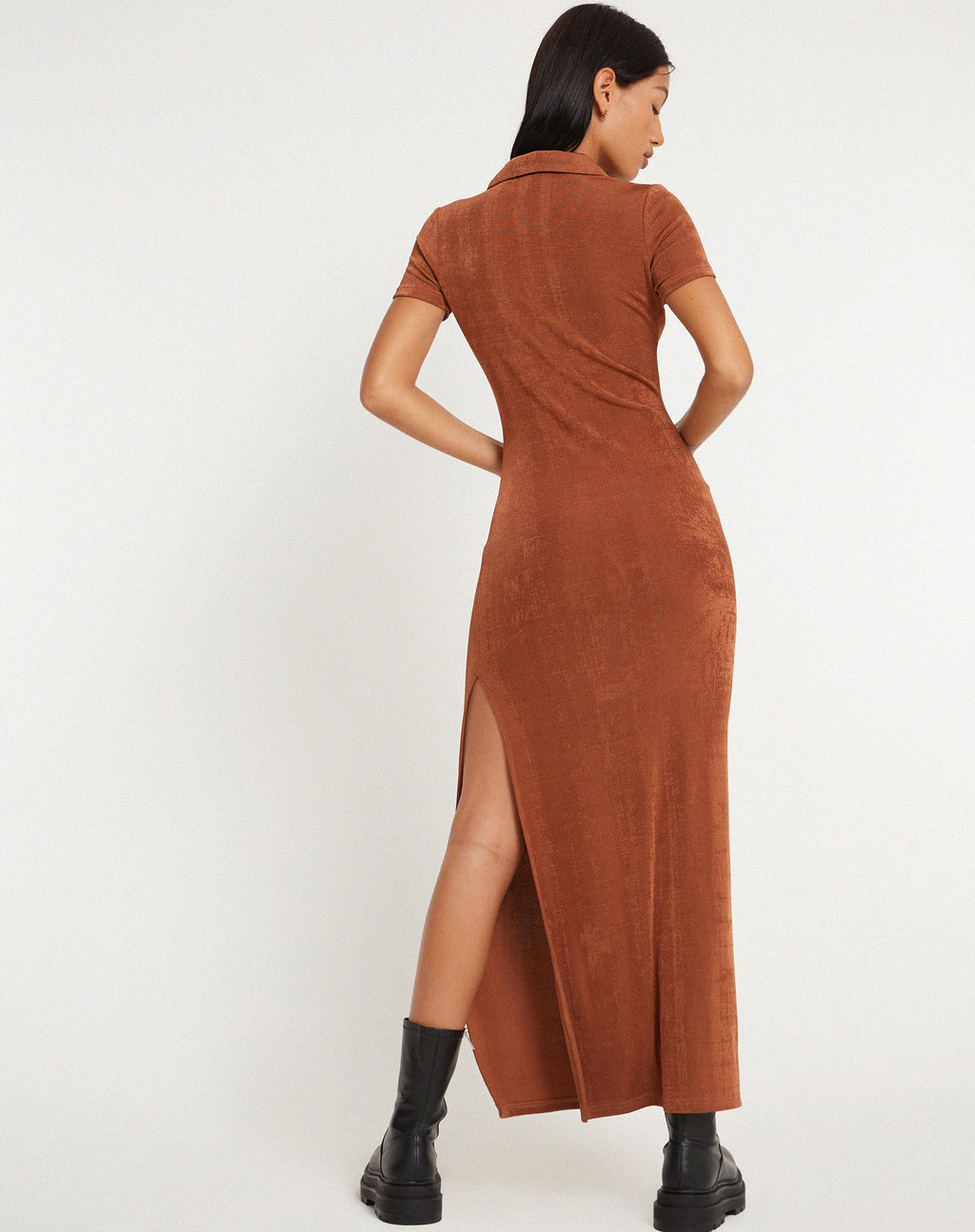 Maxi Vestido Savita Bronce