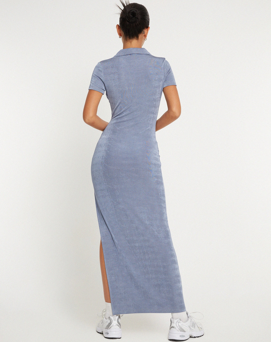 Maxi Vestido Savita en Pizarra