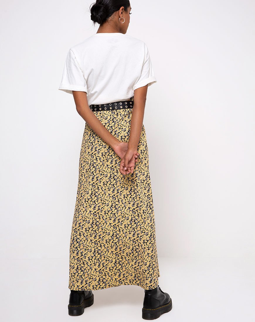 Falda Sayan en Mini Bloom Amarillo