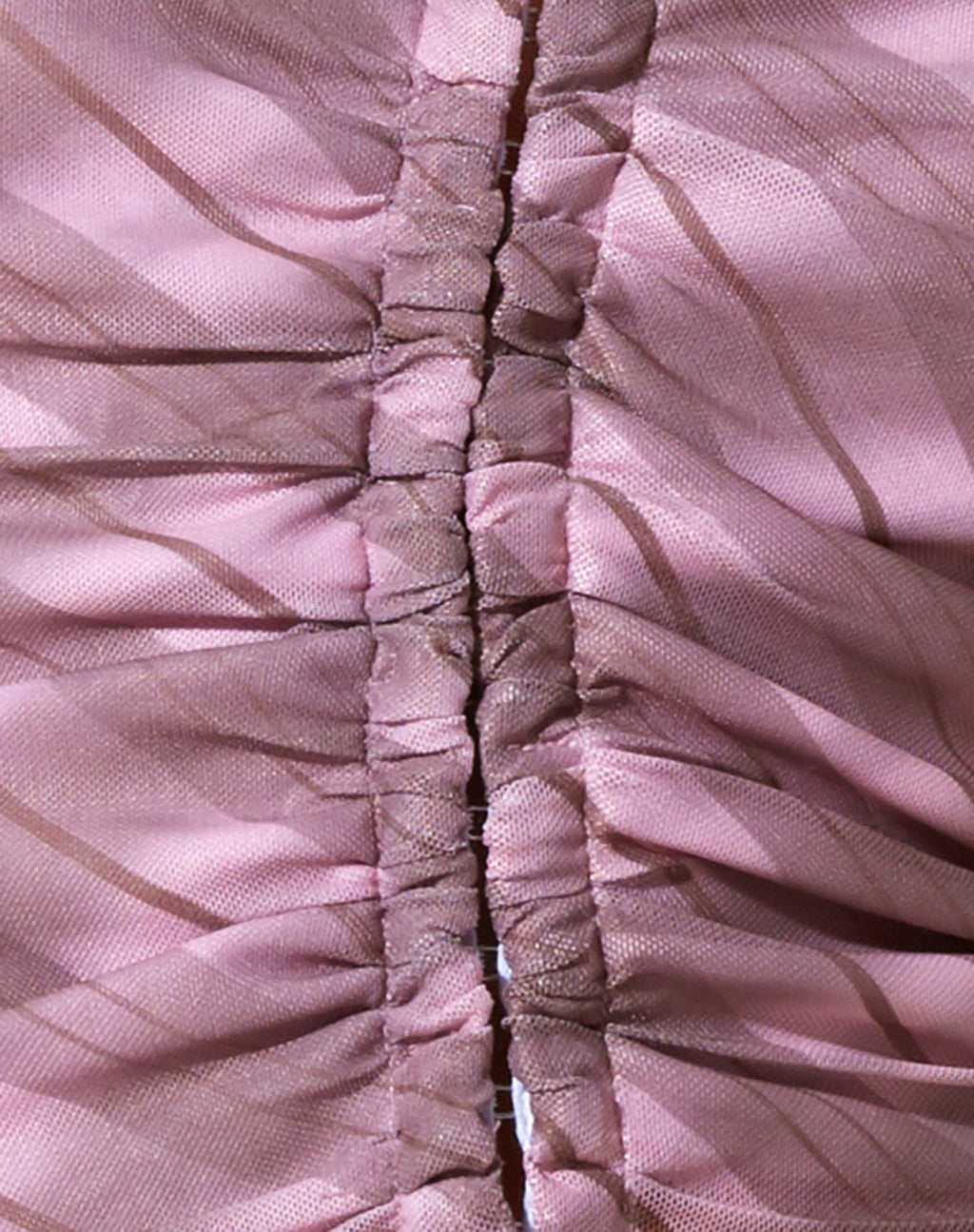 Wesley Crop Top en cuadros difuminados rosa