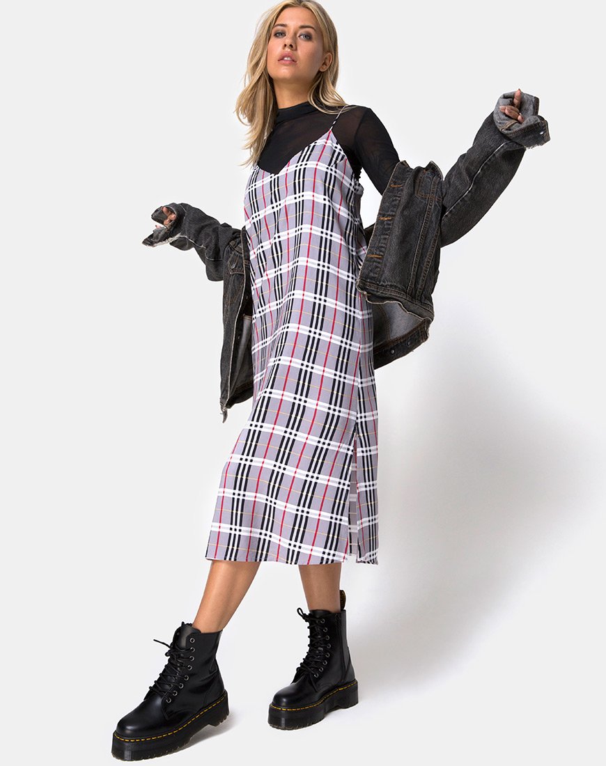 Imagen del vestido Seama en cuadros Heritage