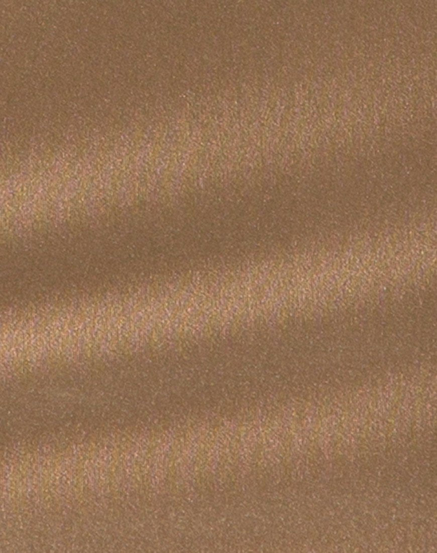 Imagen de Selah Bodycon Dress in Nylon Gold
