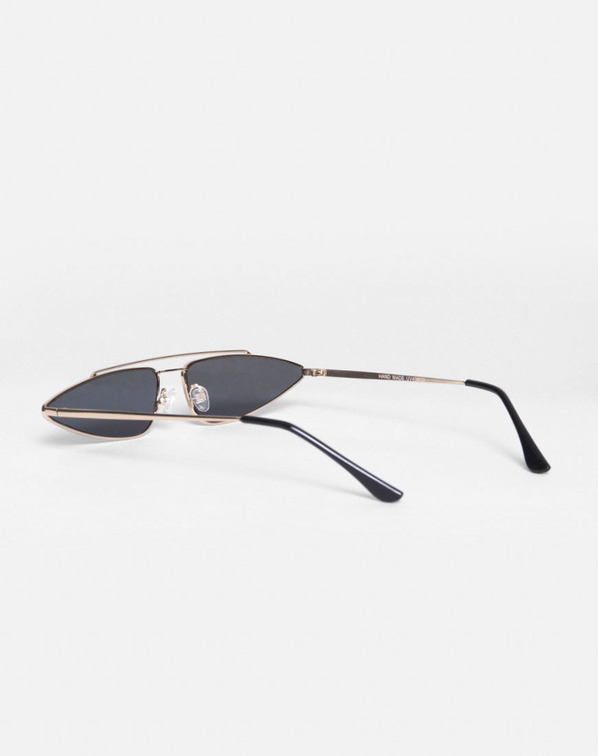 Imagen de las gafas de sol Selena doradas