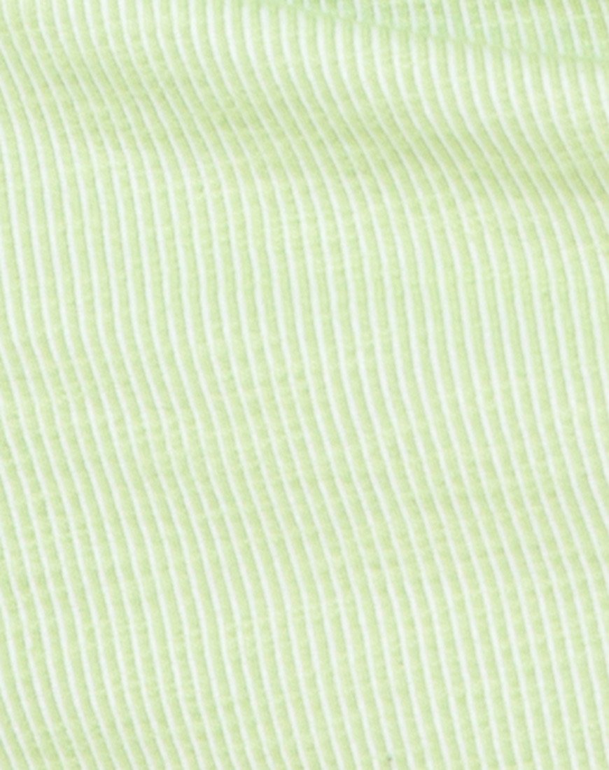 Imagen de Senja Bodycon Dress in Rib Pastel Lime