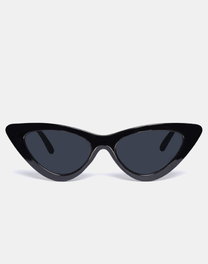 Imagen de las gafas de sol Kylie en negro grisáceo