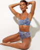 Imagen de Sha Bralette en azul humo
