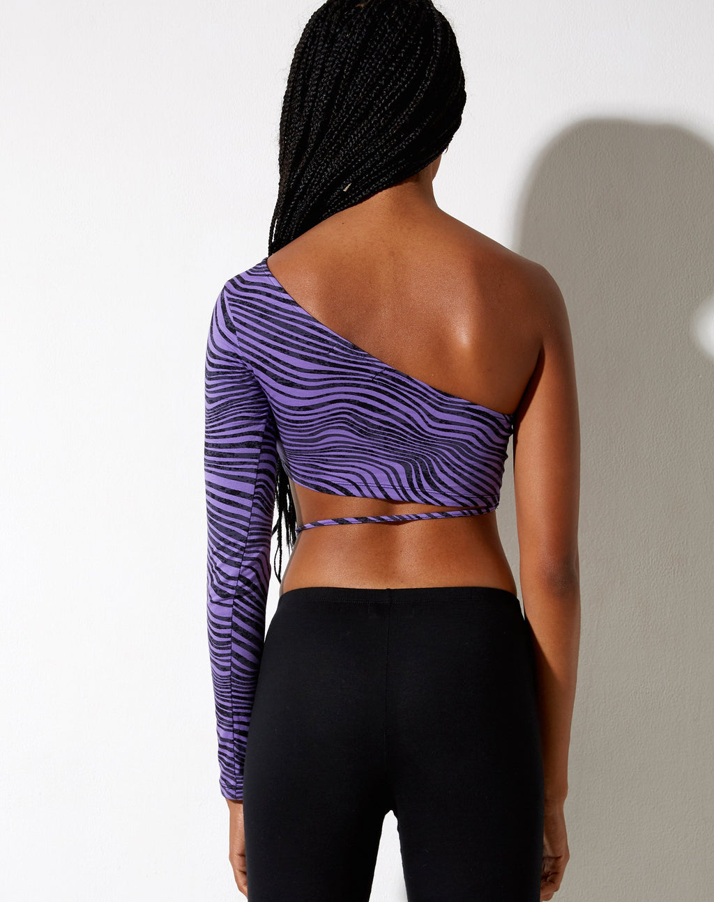 Camiseta de manga larga Shanin en Desert Terrain Purple