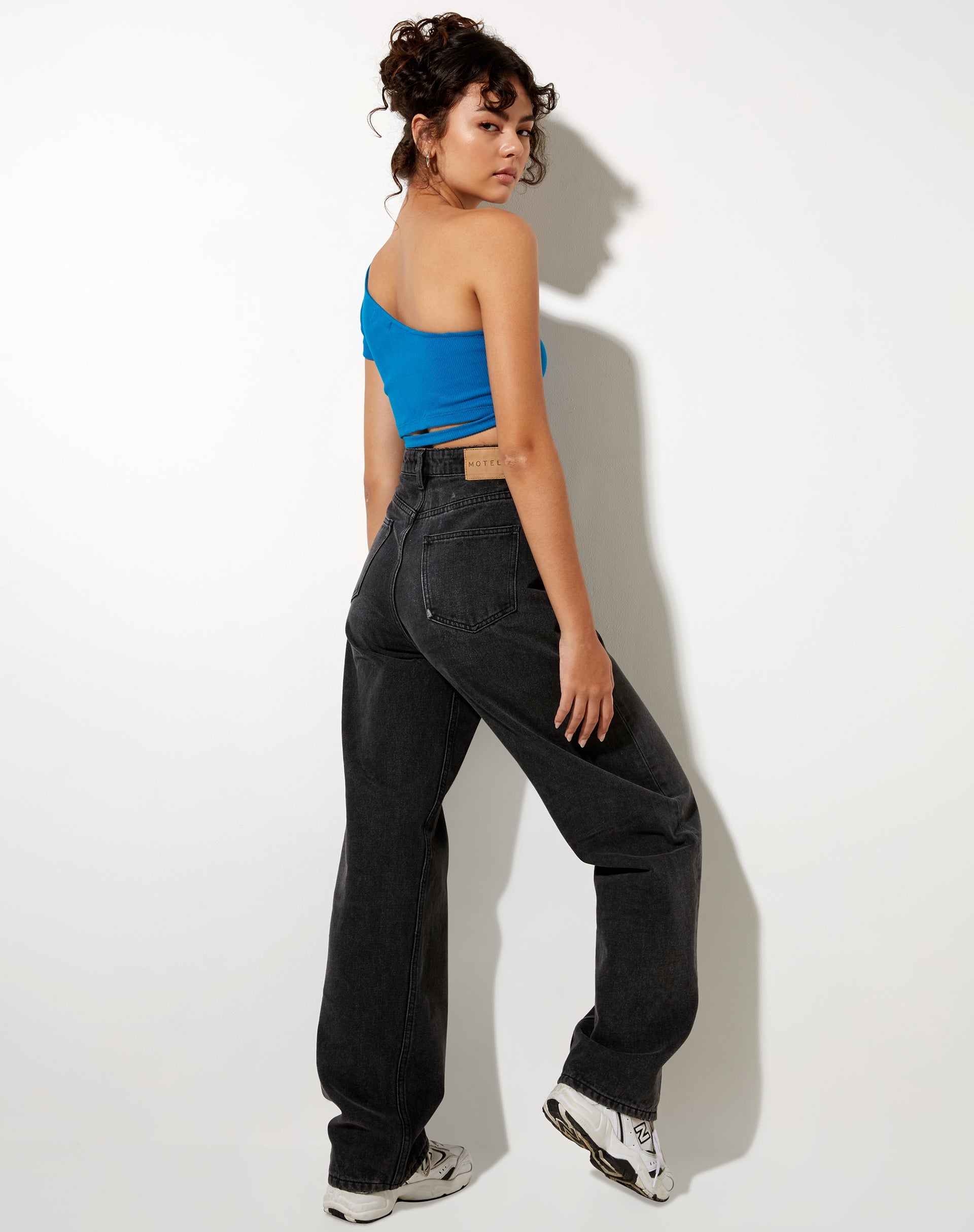 Imagen de Shanon Crop Top en Rib Aqua