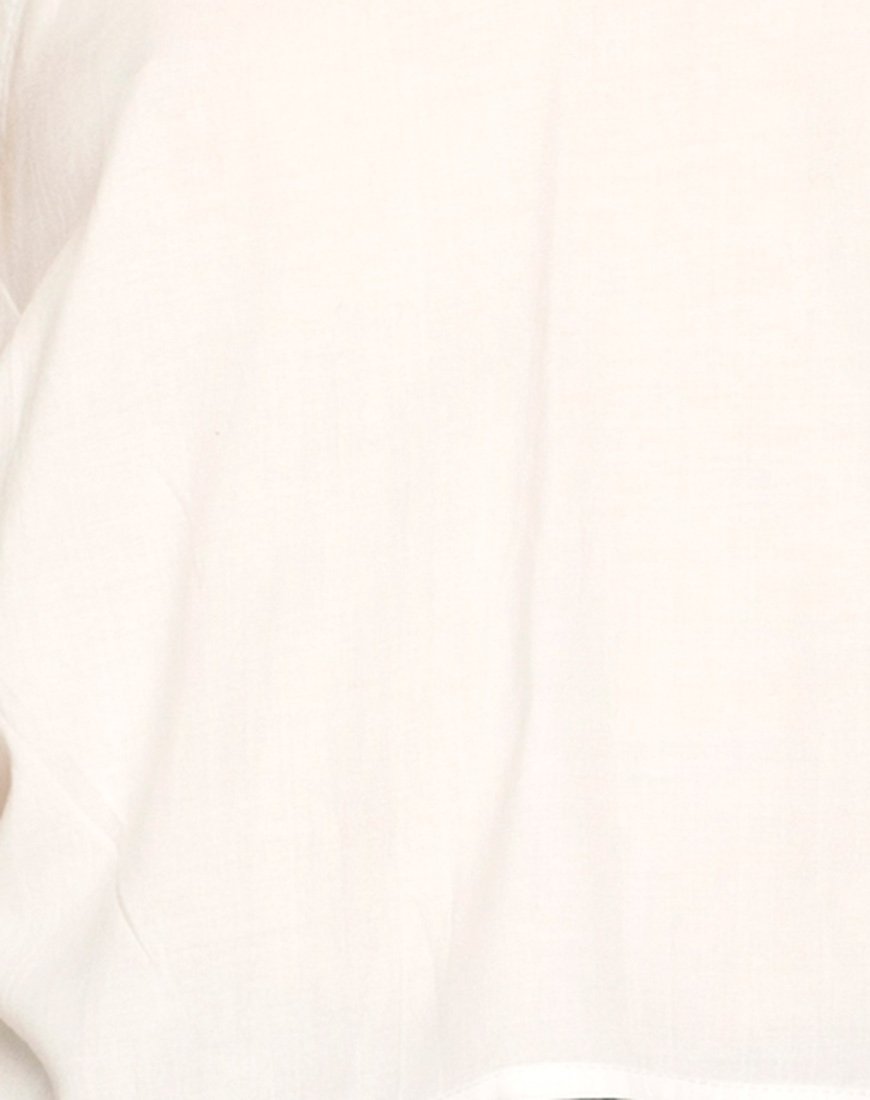 Imagen de Shea Halter Swing Crop Top en Blanco
