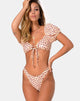 Imagen de la braguita de bikini Makida en Ditsy Floral Yellow