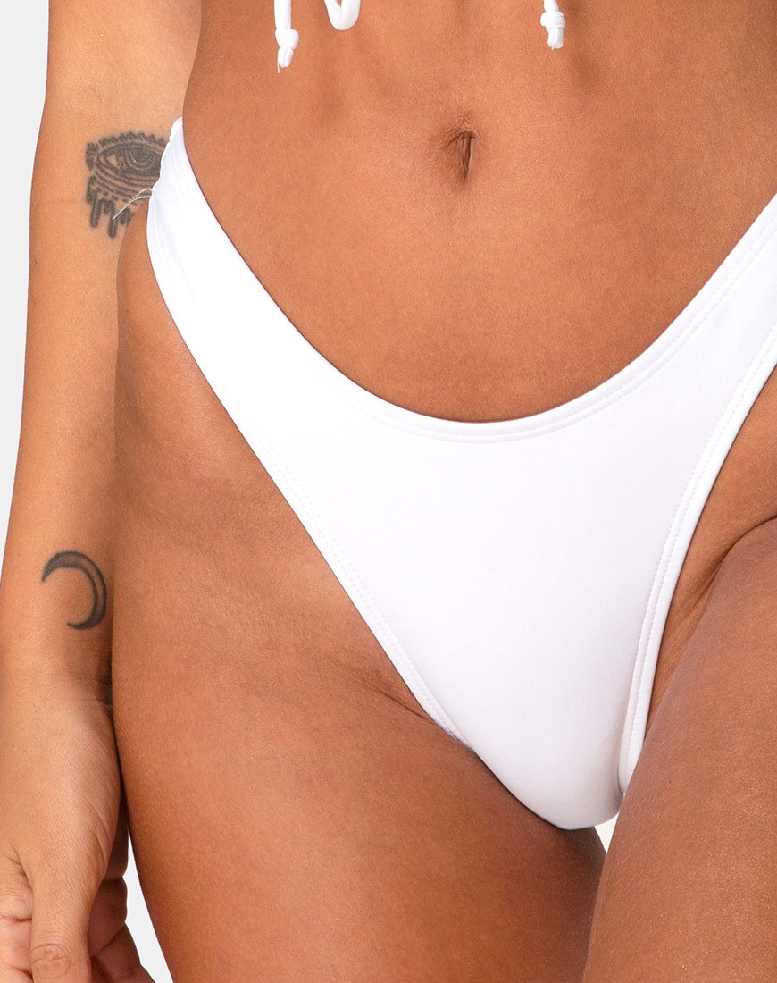 Imagen de la braguita de bikini Makida marfil