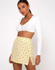 Imagen de la minifalda Sheny en Wild Flower Lemon Drop