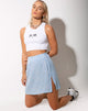 Imagen de Sheny Minifalda en Ditsy Rose Azul