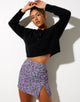 Imagen de la minifalda Sheny en Flor de Lila
