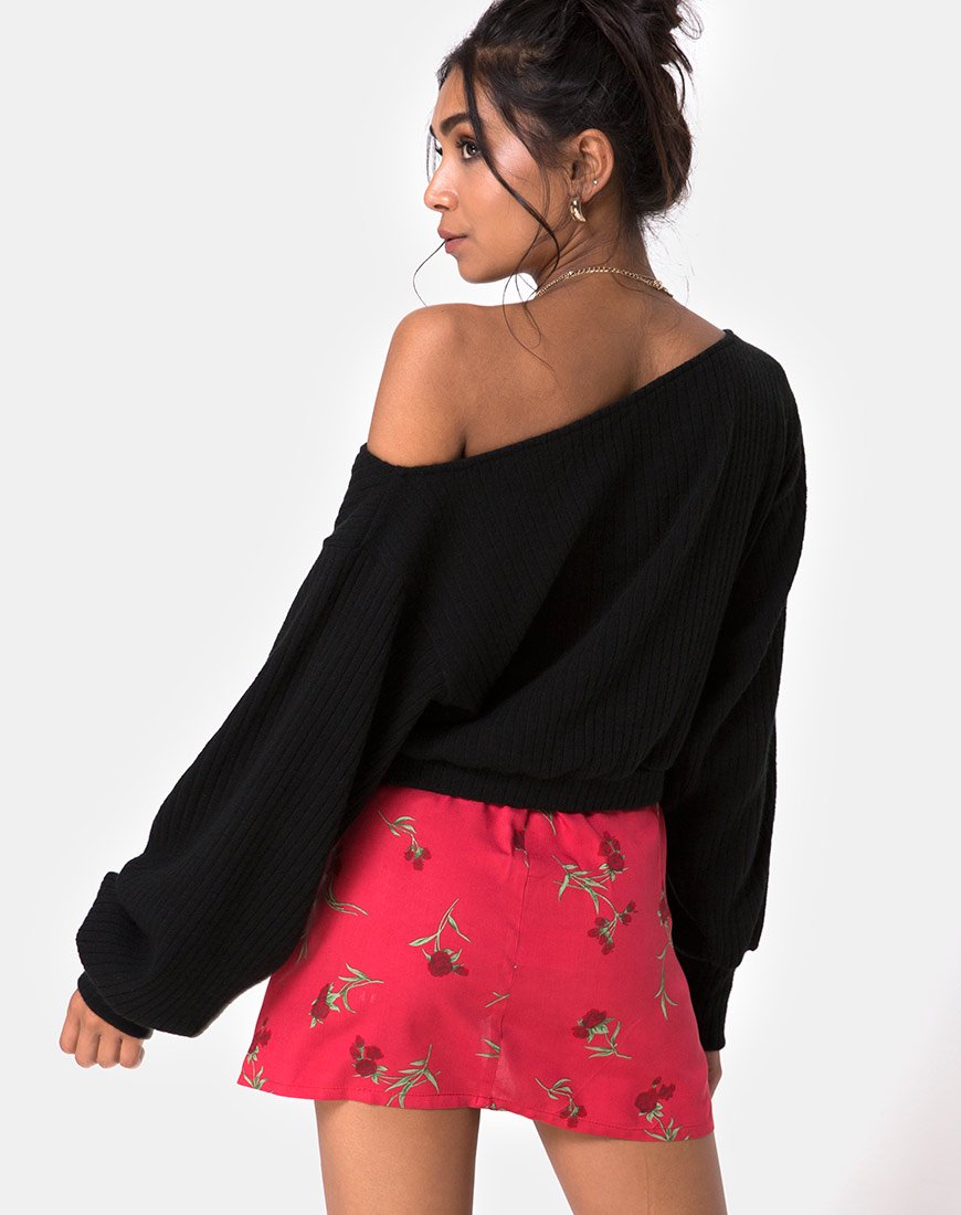 Imagen de la minifalda Sheny en rosa rojizo