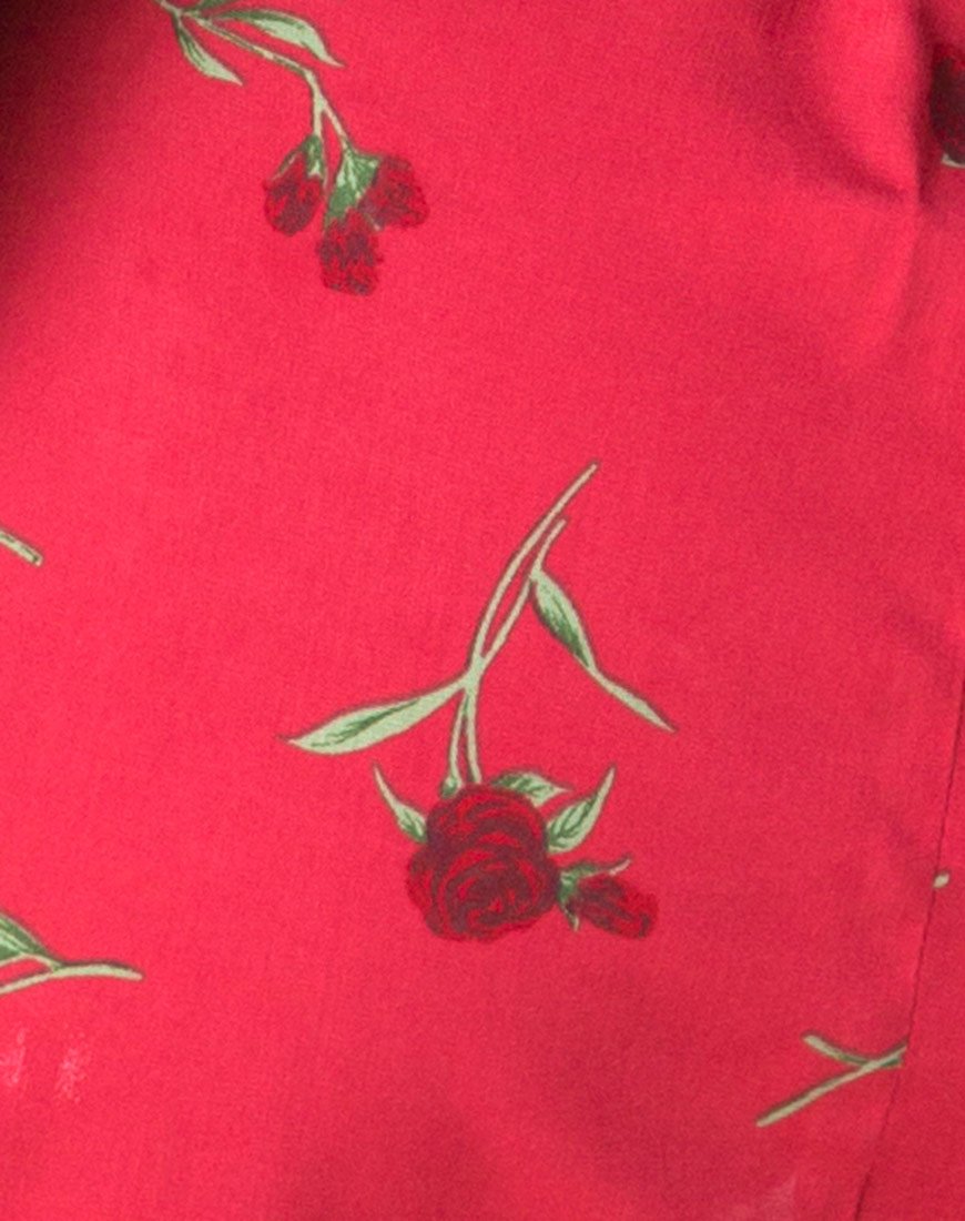Imagen de la minifalda Sheny en rosa rojizo